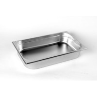 Stainless steel AISI 304 GN 1/1 gastronorm container - 100 mm