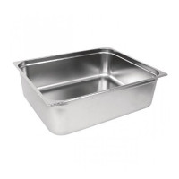 Gastronorm container stainless steel AISI 304 GN 2/1 - 150 mm (650x530x150 mm)