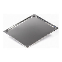 Gastronorm container stainless steel AISI 304 GN 2/1 - 20 mm (650x530x20 mm)