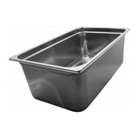 Gastronorm container stainless steel AISI 304 GN 2/1 - 200 mm (650x530x200 mm)