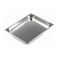 Gastronorm container stainless steel AISI 304 GN 2/1 - 65 mm (650x530x65 mm)
