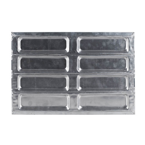 Stamped baking tray 800x600 for panini with Teflon coating