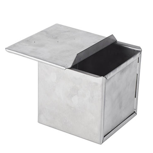 Baking dish for toast bread with a lid 300х100х100, spot welding type, aluminum